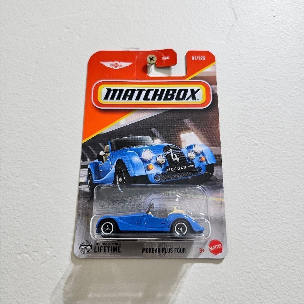 Matchbox Blue Morgan Plus Four